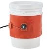VEVOR Metal Drum Heater, 800 Watt 7.75 inch Width, Pail Heating Band for 5 Gallon Barrel, 86-302Fahrenheit Adjustable Thermostat