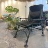 Camping Lounge Chair, Portable Folding Reclining Camping Chair with Adjustable backrest for Indoor and Outdoor Camping Beach Hiking Fishing