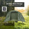 Tent and Elevated Cot Combo