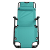 Portable Dual Purposes Extendable Folding Reclining Chair Green