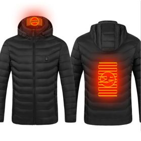 Men's Heated Jacket (Option: Black Zone2-S)