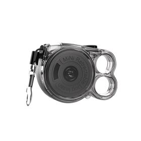 Mini Retractable Dog Leash, Suitable For Small Pets. With A Lightweight Design, It Is Convenient To Use And Is A Must-have For Outdoor Activities. (Color: Black)