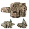 Camouflage Fishing Multifunctional, Lua Water Bottle Bag, Worker Waist Pack, Sports Outdoor Tactical Men's Waist Packs